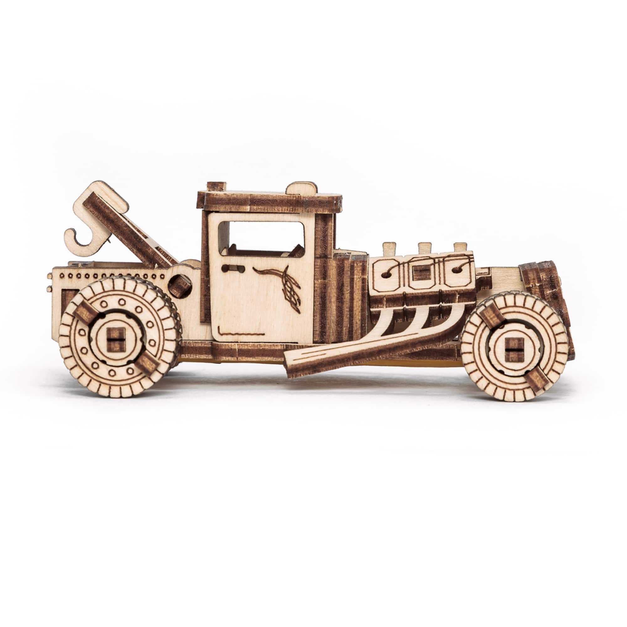 EWA™ Eco-Wood-Art 5-in-1 Vehicles 3D Wooden STEM Construction Kit